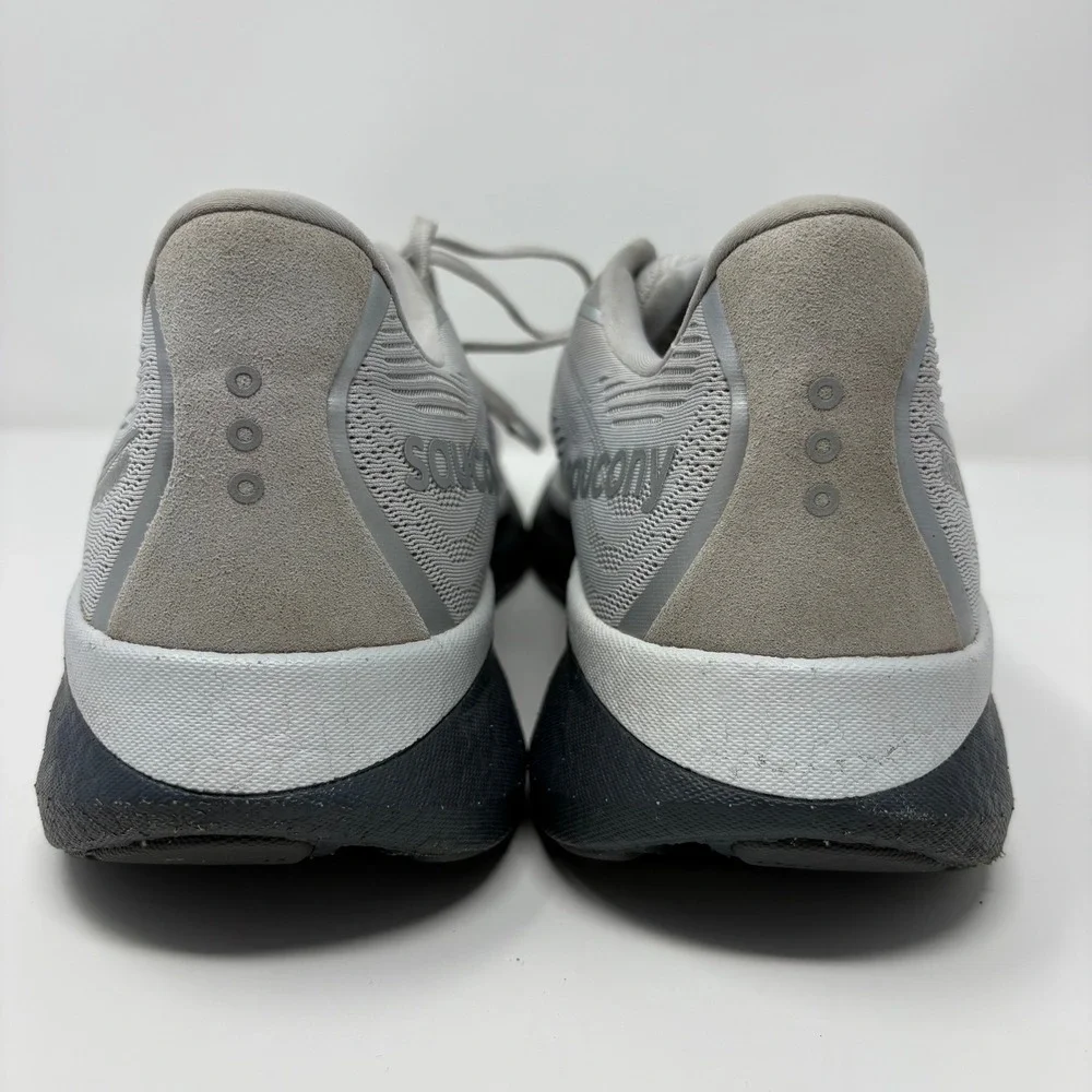 Saucony Ride 18 Men's Size 13 Grey Black Running Shoes (S21000-103)
